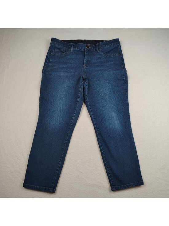 Christopher & Banks Denim - Christopher and Banks Signature Slimming Jeans Womens 12 Petite